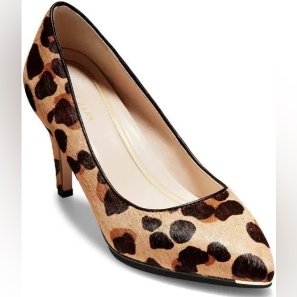Cole Haan Grand Ambition Leopard Heels